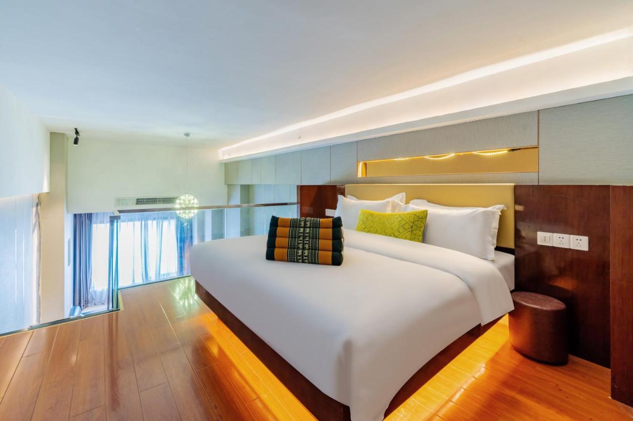 April Fair Duplex Apartment Guangzhou South Railway Station Ao Yuan Yue Shi Dai Branch Exterior foto