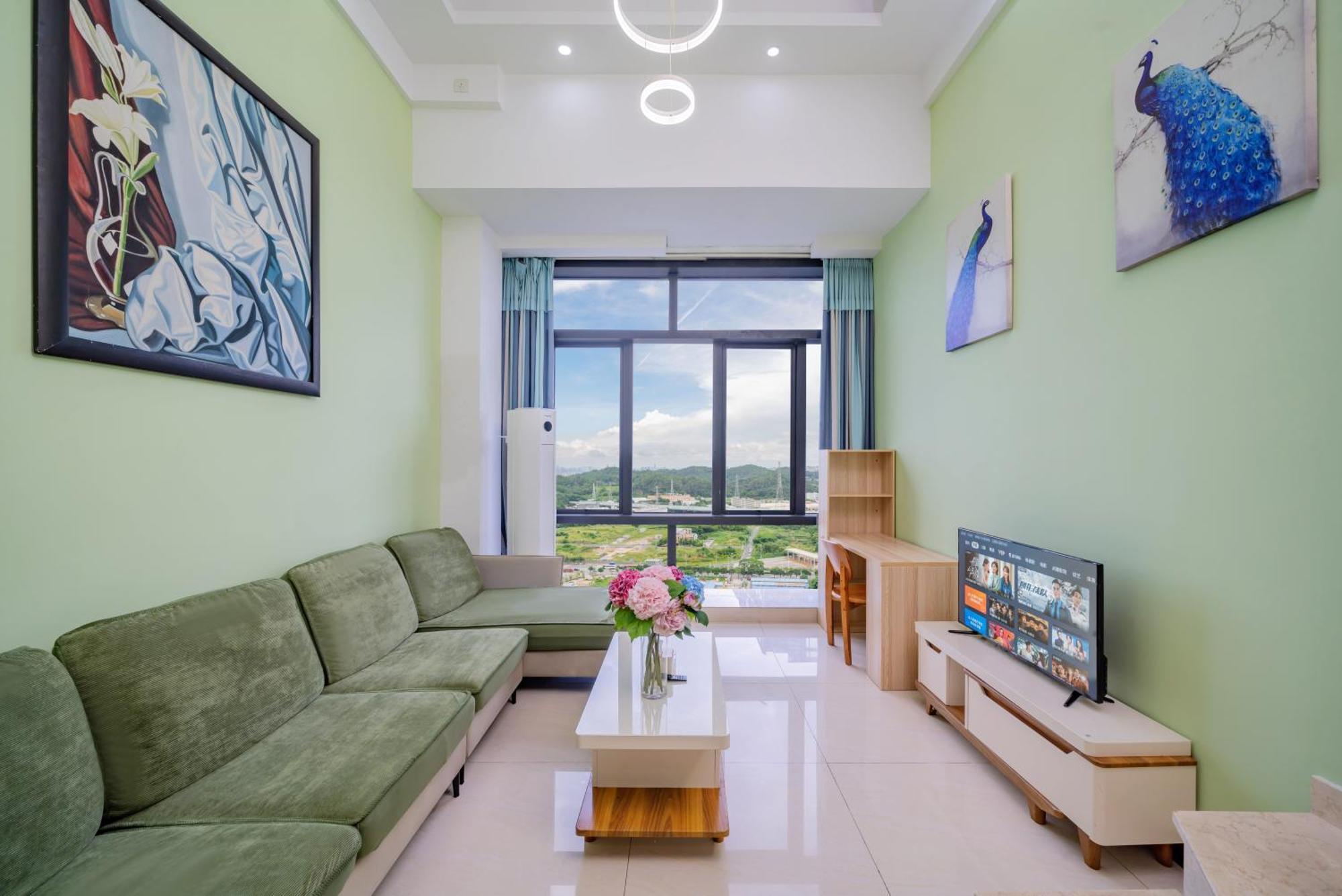 April Fair Duplex Apartment Guangzhou South Railway Station Ao Yuan Yue Shi Dai Branch Exterior foto