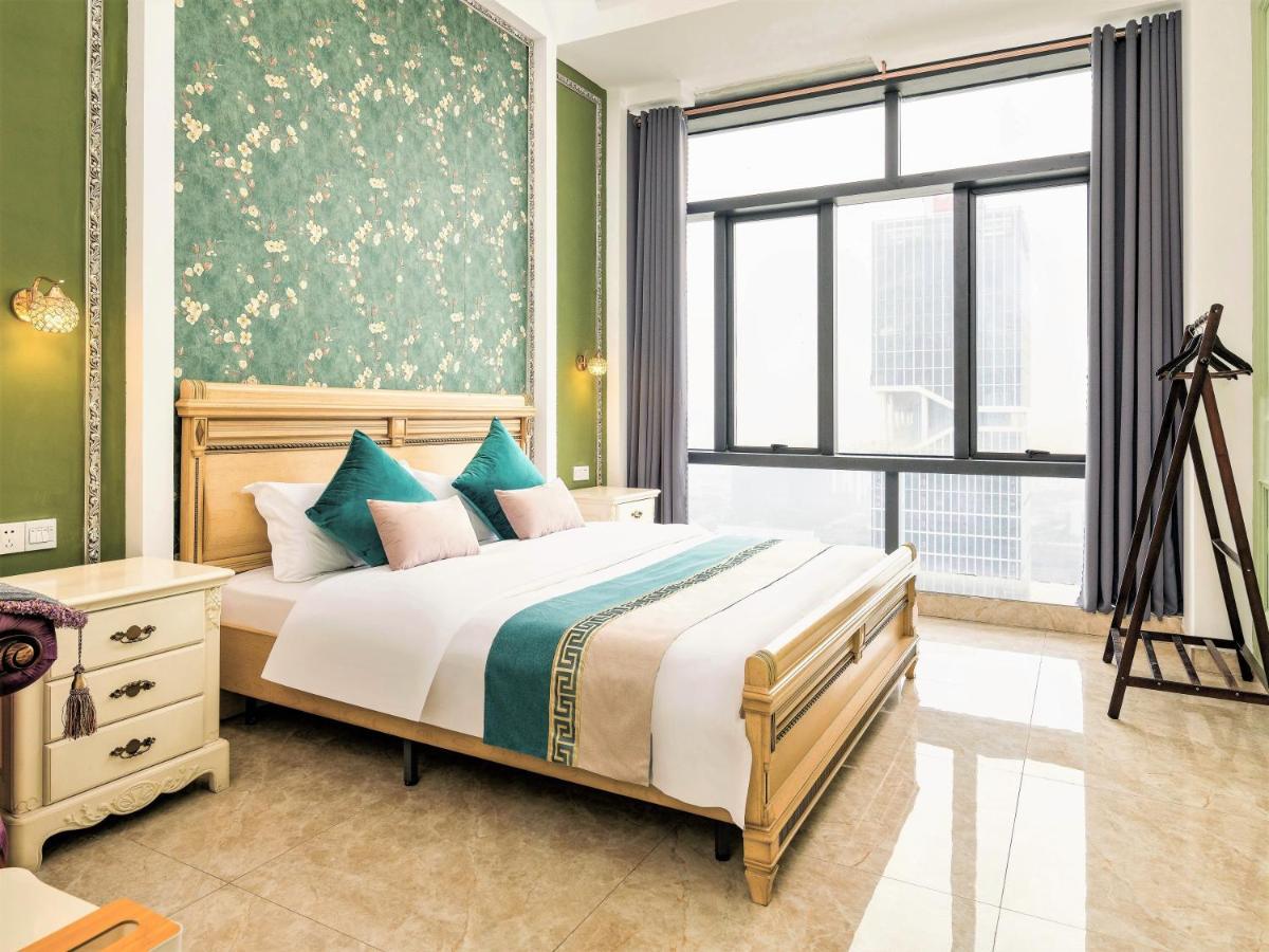 April Fair Duplex Apartment Guangzhou South Railway Station Ao Yuan Yue Shi Dai Branch Exterior foto